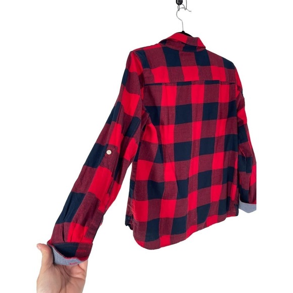 TOMMY HILFIGER BUFFALO PLAID SHIRT - Picture 4 of 7
